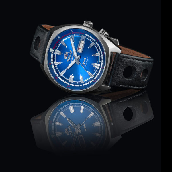 Orient 3 Estrelas 50 anos F49SS029 azul Limited edition - Image 4