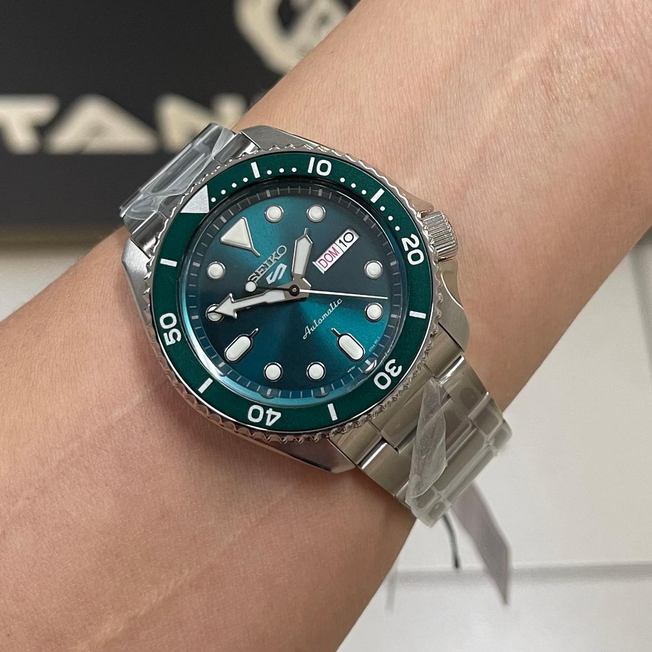 SEIKO New 5 Sports Automático SRPD61B1 - Imagem 6