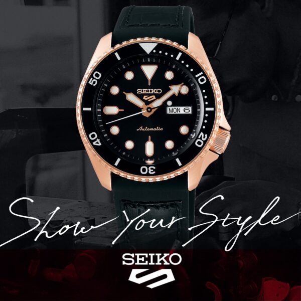Relógio Seiko 5 Sports  Rose Gold SRPD76 - Image 2